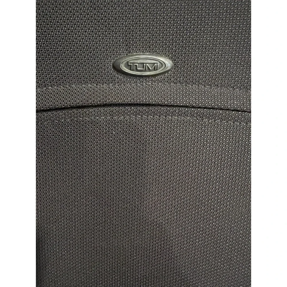 TUMI T3 Messenger Bag Flip Flap Black Briefcase 13in Laptop Computer 6401STE